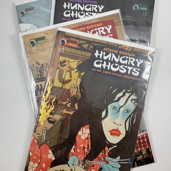 Anthony Bourdain Hungry Ghosts Comics 1-4 …VF-NM